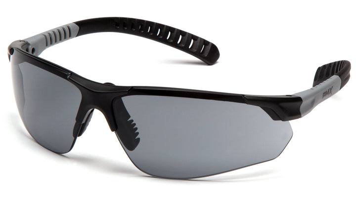 Pyramex - Sitecore - Black and Gray/Gray Lens - 12/Pair