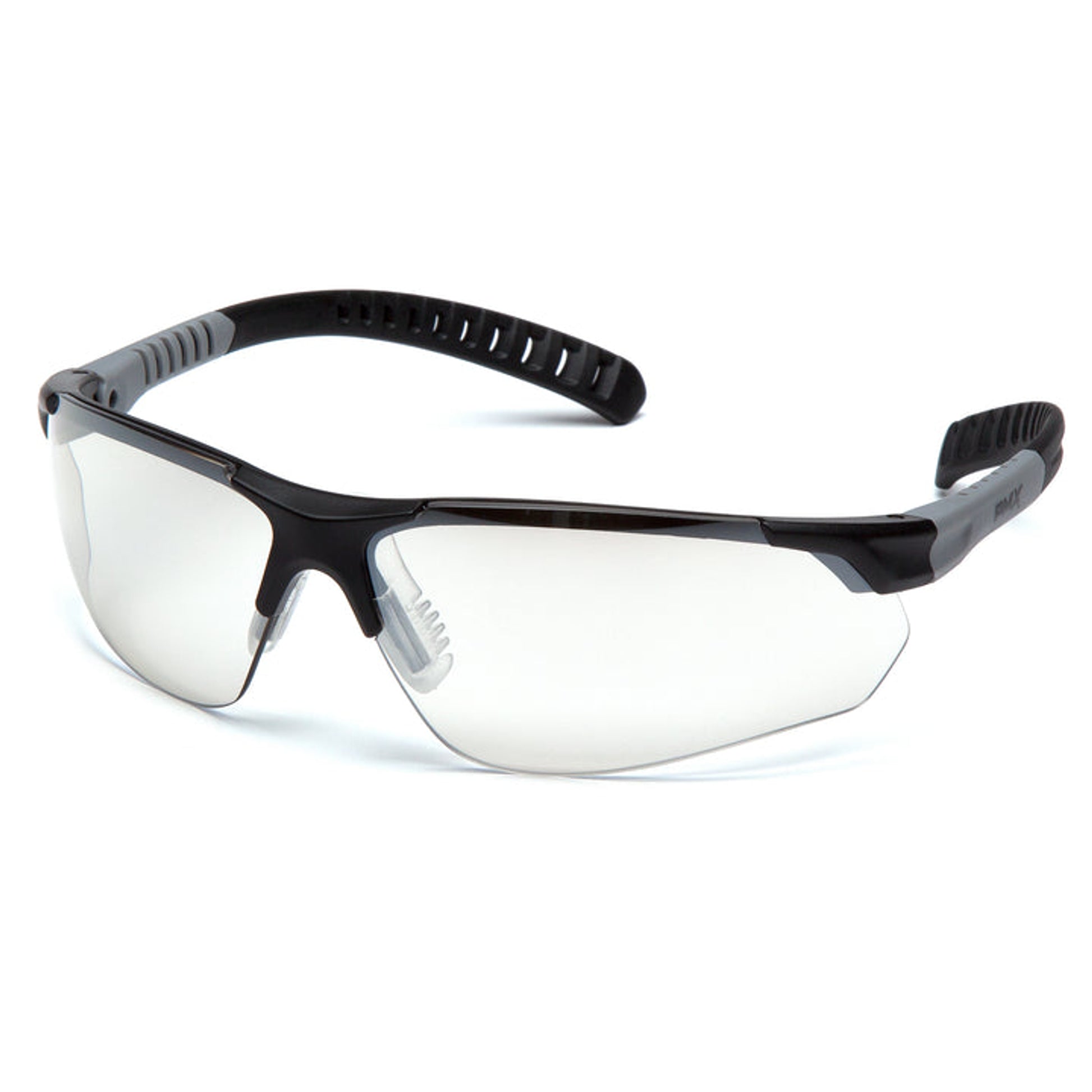 Pyramex - Sitecore - Black and Gray/Indoor/Outdoor Mirror Lens - 12/Pair