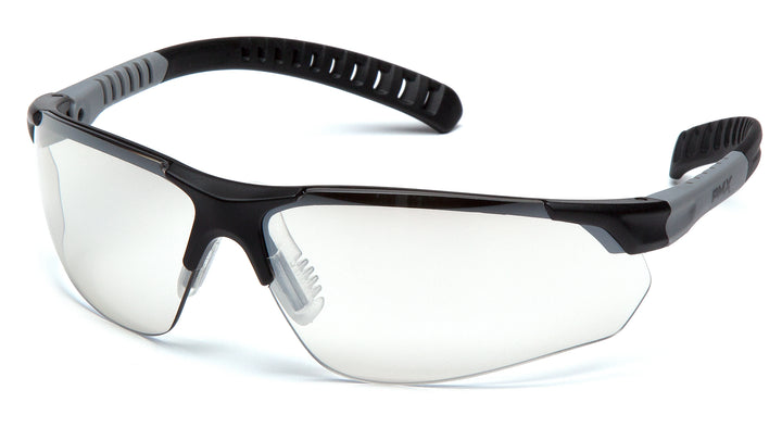 Pyramex - Sitecore - Black and Gray/Indoor/Outdoor Mirror Lens - 12/Pair