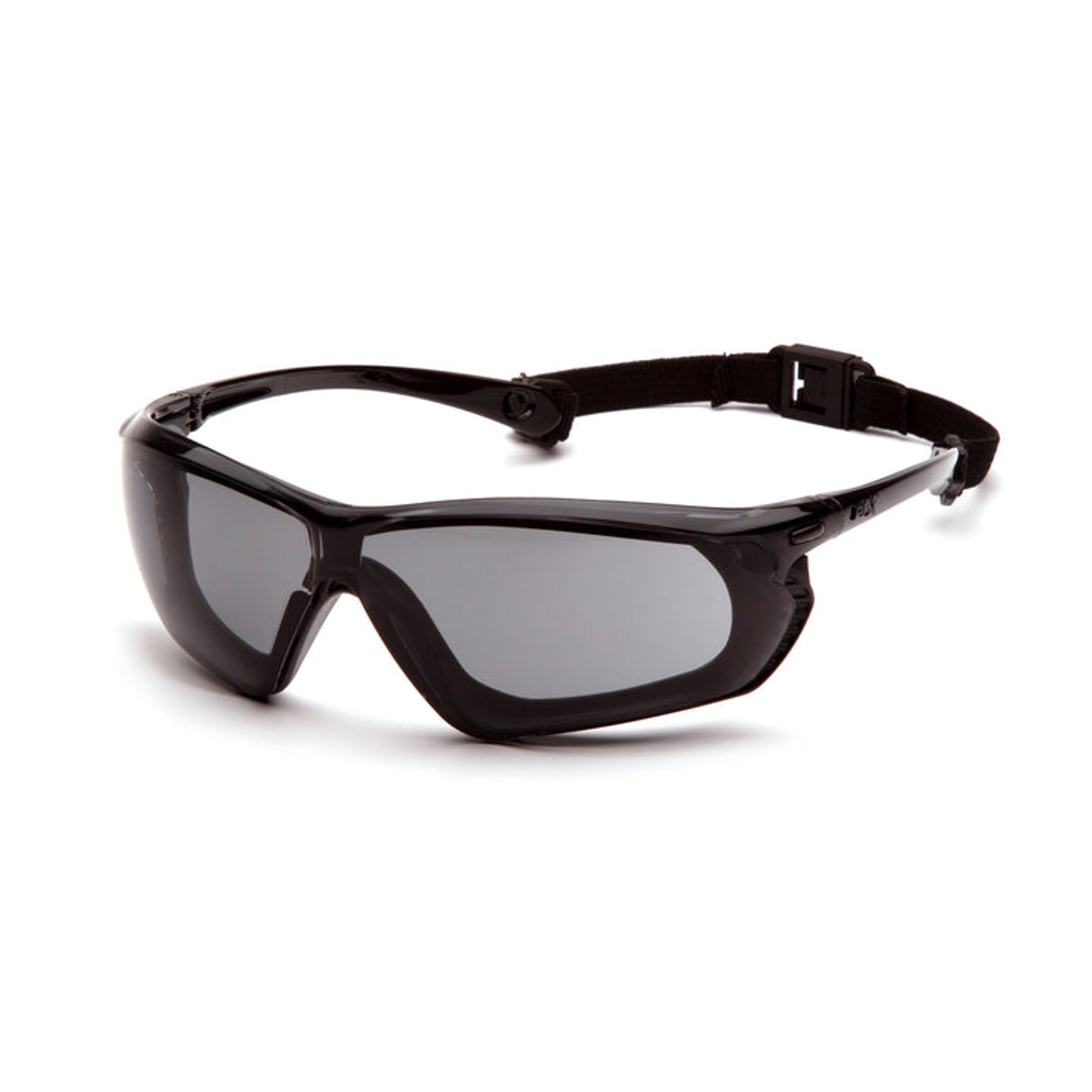 Pyramex - Black-gray frame / gray H2X anti-fog lens - 12/Pair