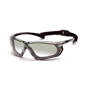 Pyramex - Black-gray frame / indoor-outdoor mirror anti-fog lens - 12/Pair