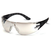 Pyramex - Endeavor Plus - Black-Gray Frame/Indoor-Outdoor Mirror Lens - 12/Pair