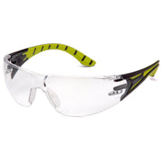Pyramex - Endeavor Plus - Black-Green Frame/Clear Lens - 12/Pair