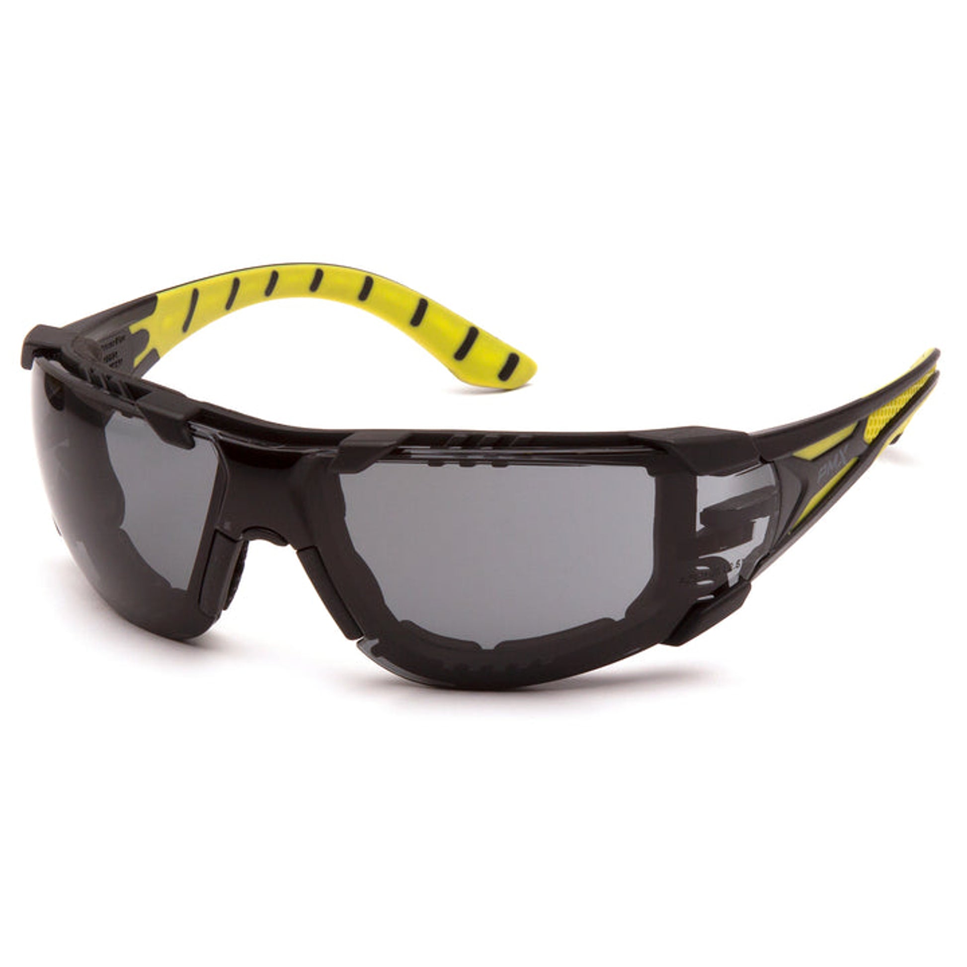 Pyramex - Endeavor Plus - Black-Green Foam Padded Frame/Gray H2MAX Anti-Fog Lens - 12/Pair