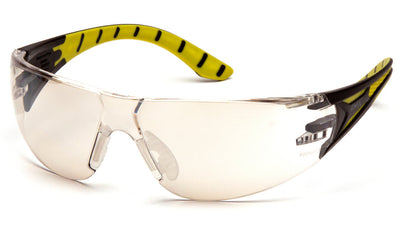 Pyramex Endeavor Plus Black Green Frame/Indoor/Outdoor Lens Safety Eyewear
