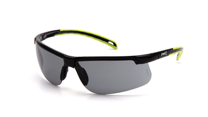 Pyramex-Ever-lite- Blk Lime Frame Gray H2MAX - 12/Pair