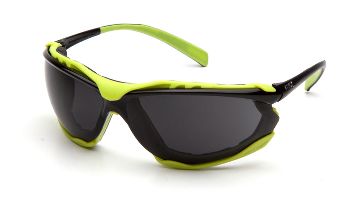 Pyramex-Proximity- Blk Lime Frame Dk Gray H2MAX - 12/Pair
