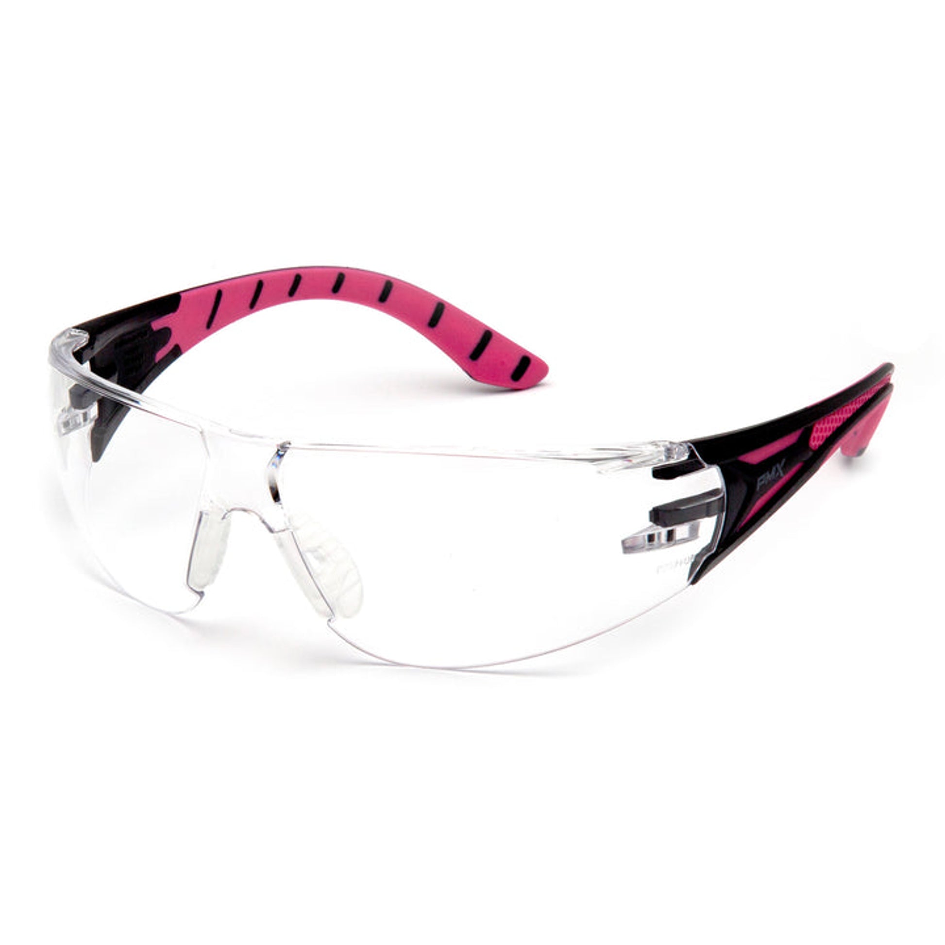 Pyramex - Endeavor Plus - Black-Pink Frame/Clear H2X Anti-fog Lens - 12/Pair
