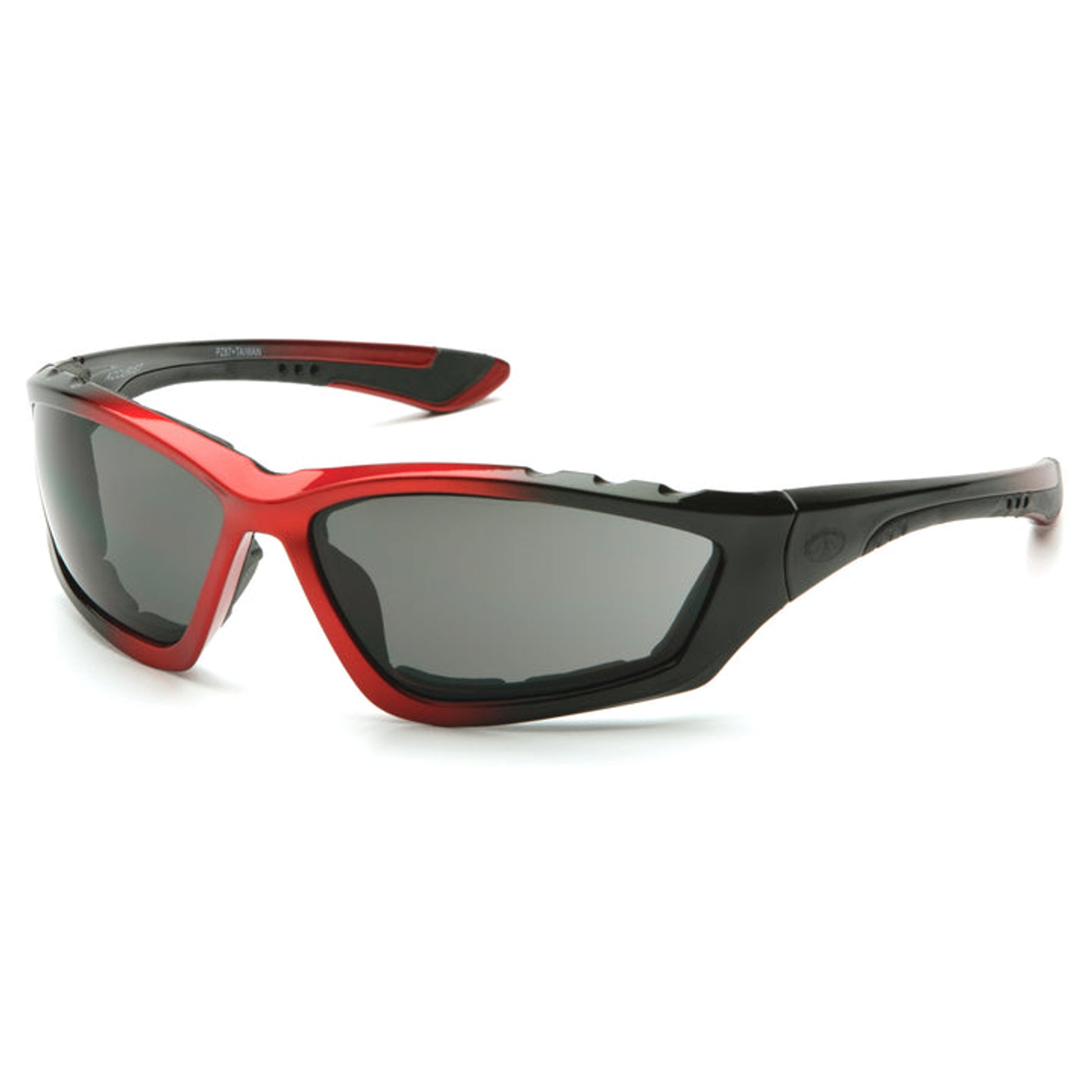 Pyramex - Accurist - Black/Red Padded Frame/Gray Anti-Fog Lens - 12/Pair