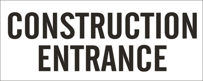CONSTRUCTION ENTRANCE