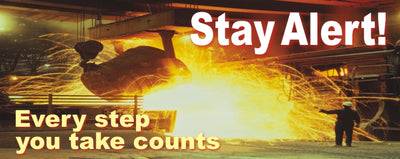 STAY ALERT! EVERY STEP YOU TAKE COUNTS WITH PICTO - REINFORCED