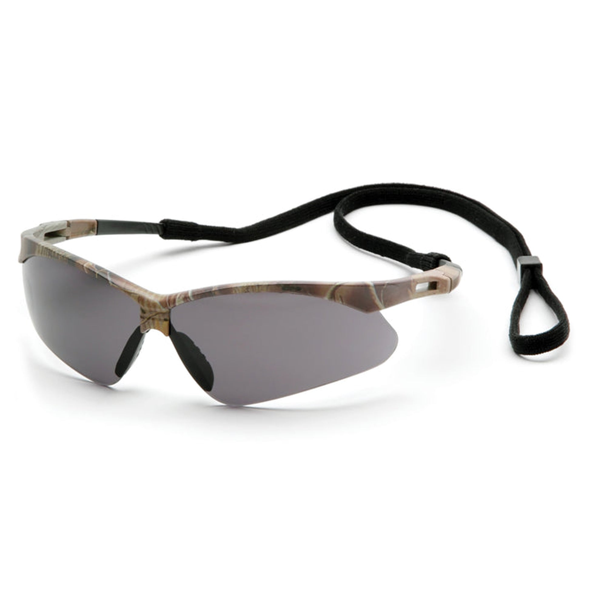 Pyramex - PMXTREME - Camo Frame/Gray Anti-Fog Lens with Black Cord - 12/Pair