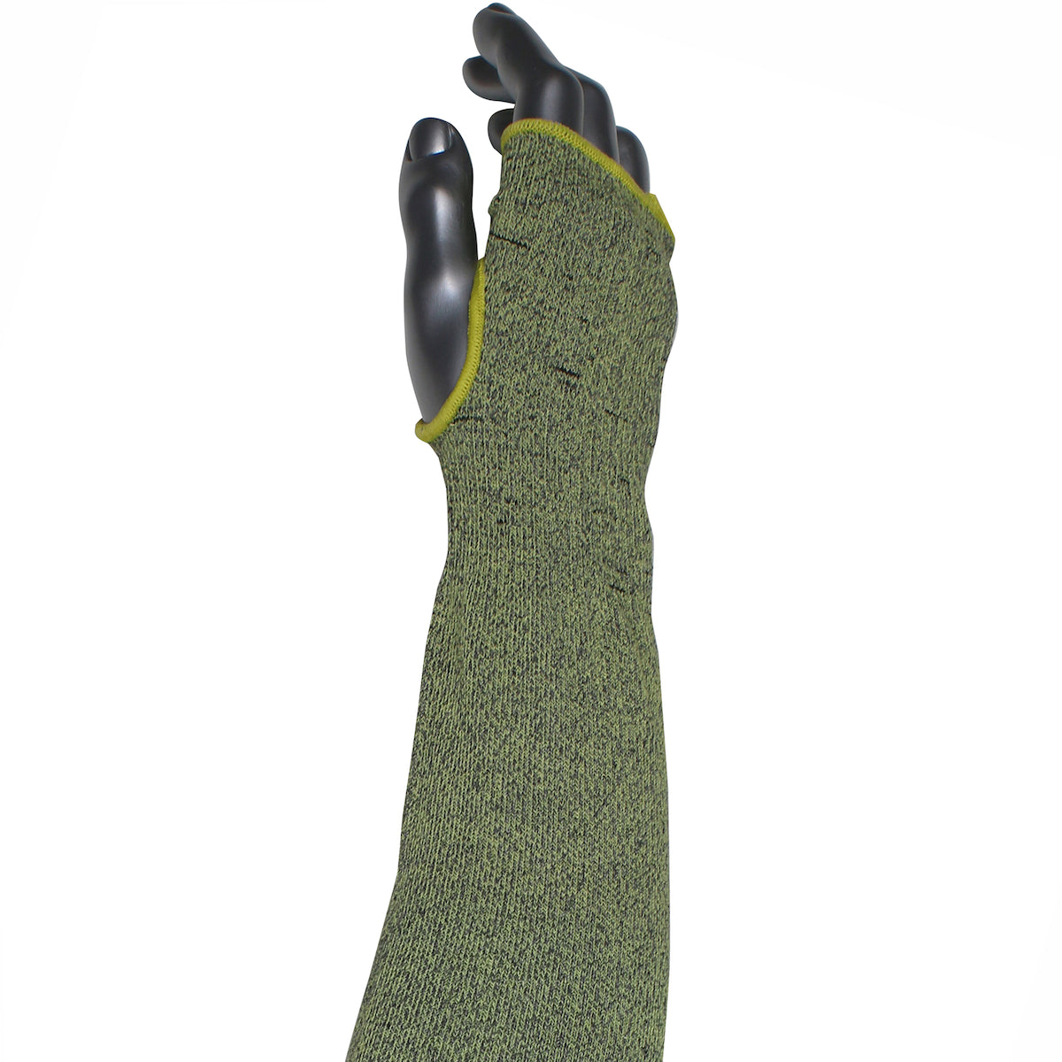 Kut Gard Single-Ply ATA / Hide-Away FR Blended Sleeve w/Thumb Hole - Green - 12/EA - S13ATAFR/4HA-ES6-T