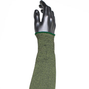 Kut Gard Cut Resistant Sleeve Single-Ply ATA / Hide-Away FR Blended - Wide Width - Green - 12/EA - S13ATAFR/4HA-EW-ES6