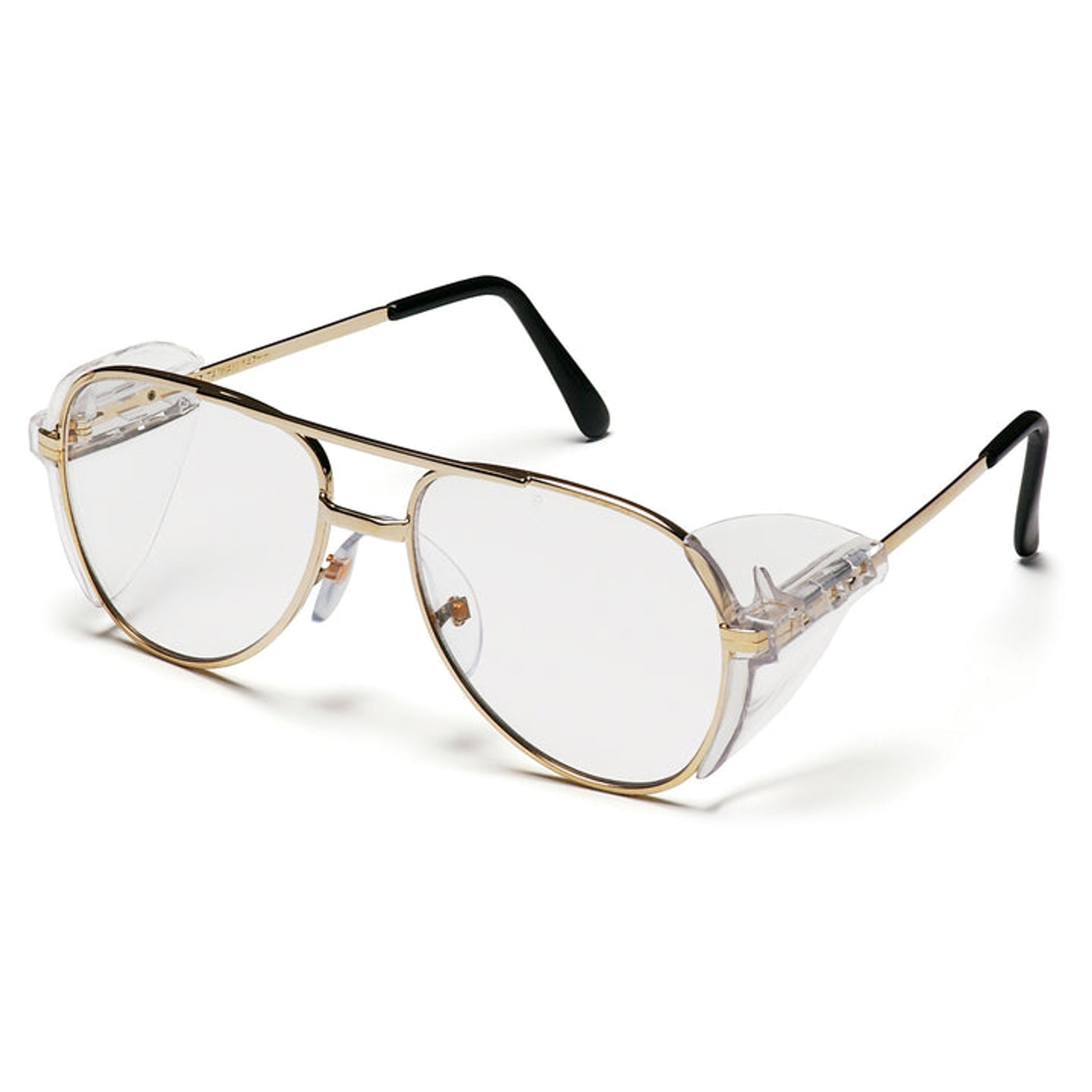 Pyramex - Pathfinder - Gold Metal Frame/Clear Lens - 12/Pair