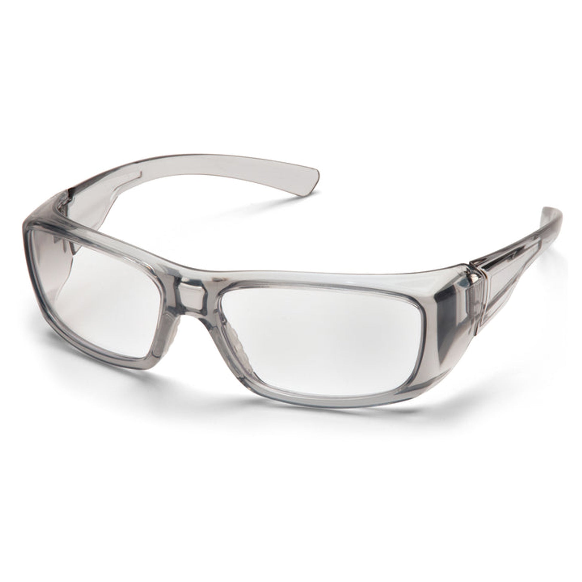 Pyramex- Emerge Plus - Gray Frame/Clear  full +2.0 reader lens - 6/Pair