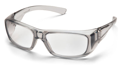 Pyramex Emerge Gray Frame/Clear Lens Safety Eyewear
