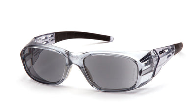 Pyramex Emerge Plus Gray Frame/Gray Full +2.0 Reader Lens Safety Eyewear