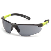Pyramex - Sitecore - Gray and Lime/Gray H2MAX Anti-fog Lens - 12/Pair