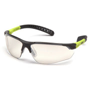 Pyramex Sitecore SGL10180D - Gray and Lime/Indoor/Outdoor Mirror Lens Safety Classes - Box/12 Pair