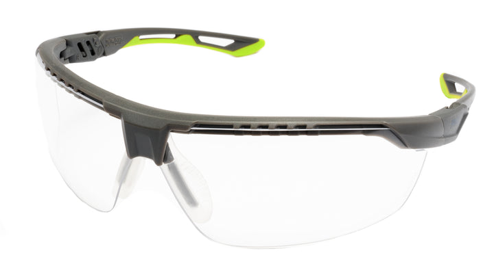 Pyramex Safety - TruFlexTM - Gray/lime Frame Clear H2X Lens - 12/Pair