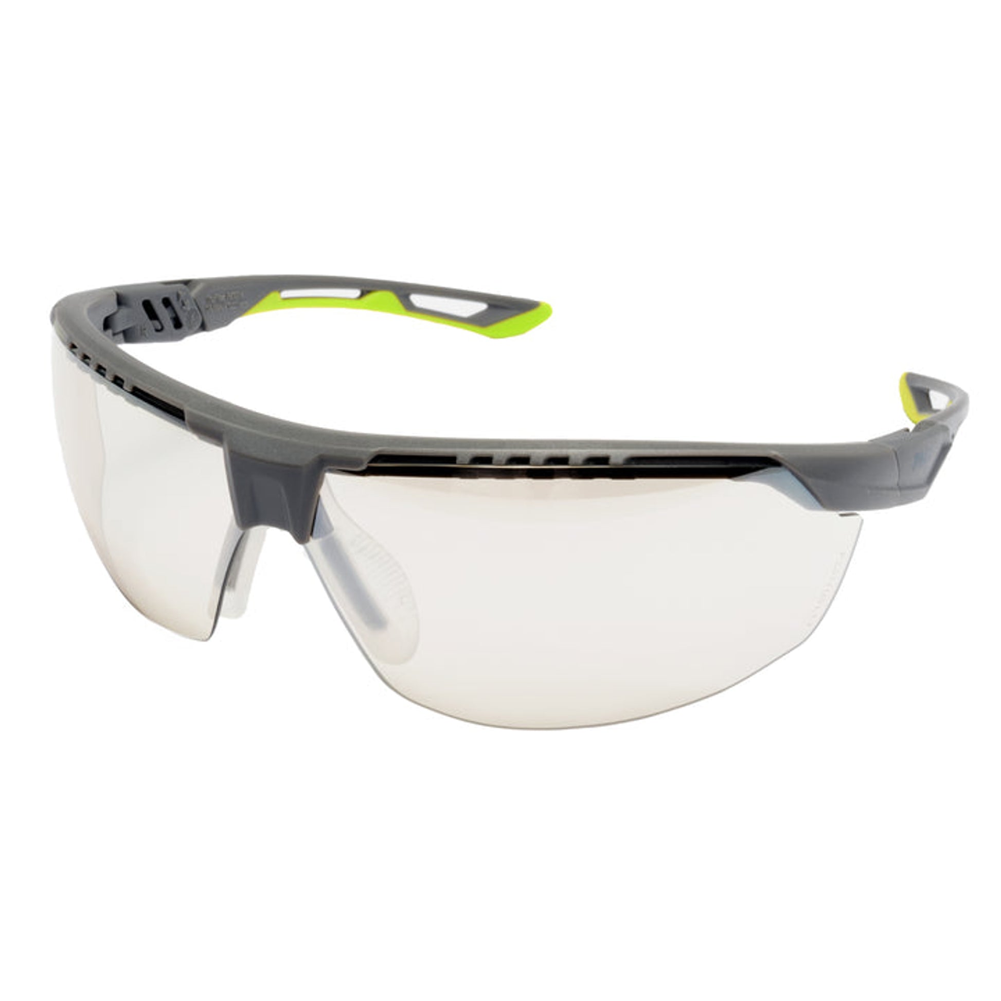Pyramex Safety - TruFlexTM - Gray/lime Frame Indoor/outdoor Mirror Anti-fog Lens - 12/Pair