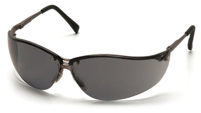 Pyramex V2-Metal Gun Metal Frame/Gray Lens Safety Eyewear