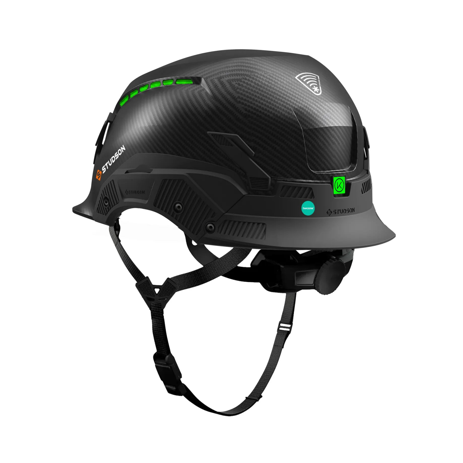 Studson SHK-1 Vented Class C Type II - Carbon HD Safety Helmet