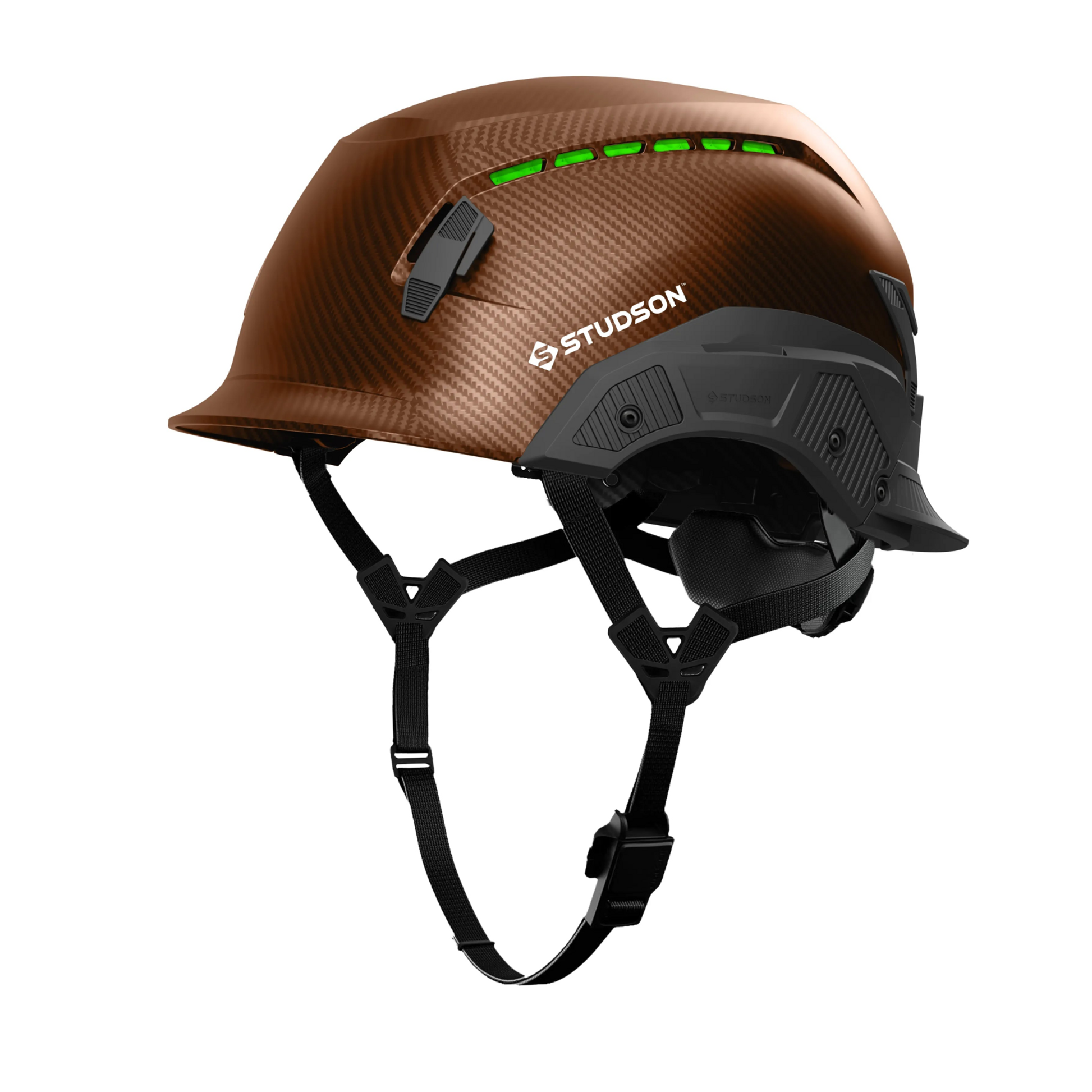 Studson SHK-1 Vented Class C Type II - Fiber Metal Safety Helmet