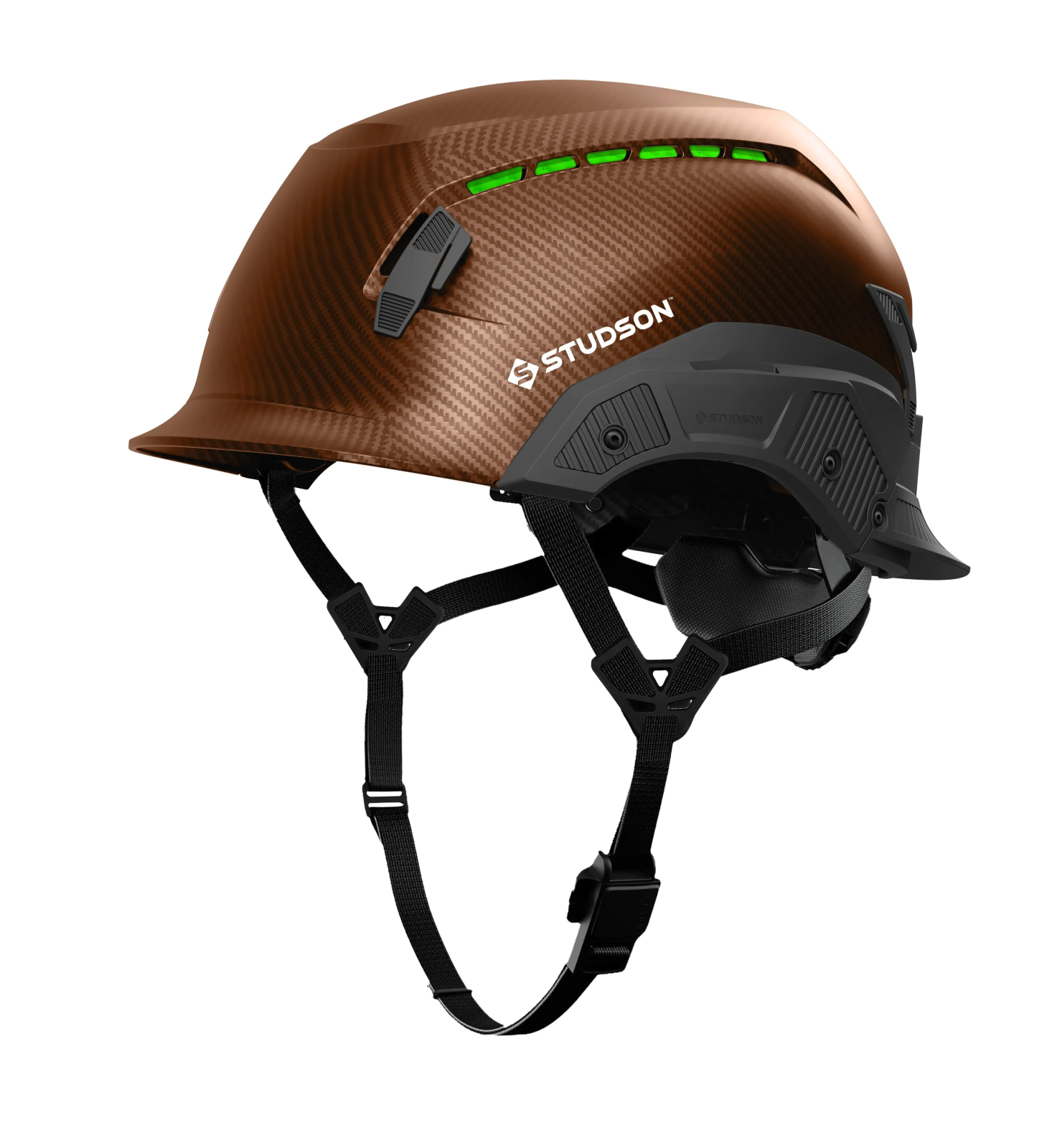 Studson SHK-1 Vented Class C Type II - Fiber Metal Safety Helmet