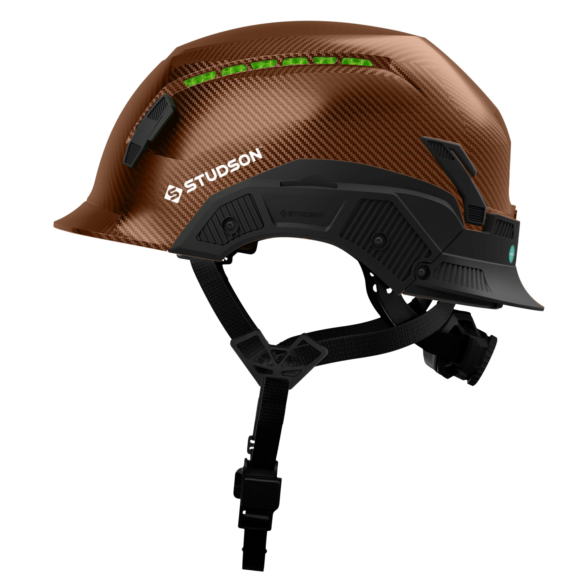 Studson SHK-1 Vented Class C Type II - Fiber Metal Safety Helmet