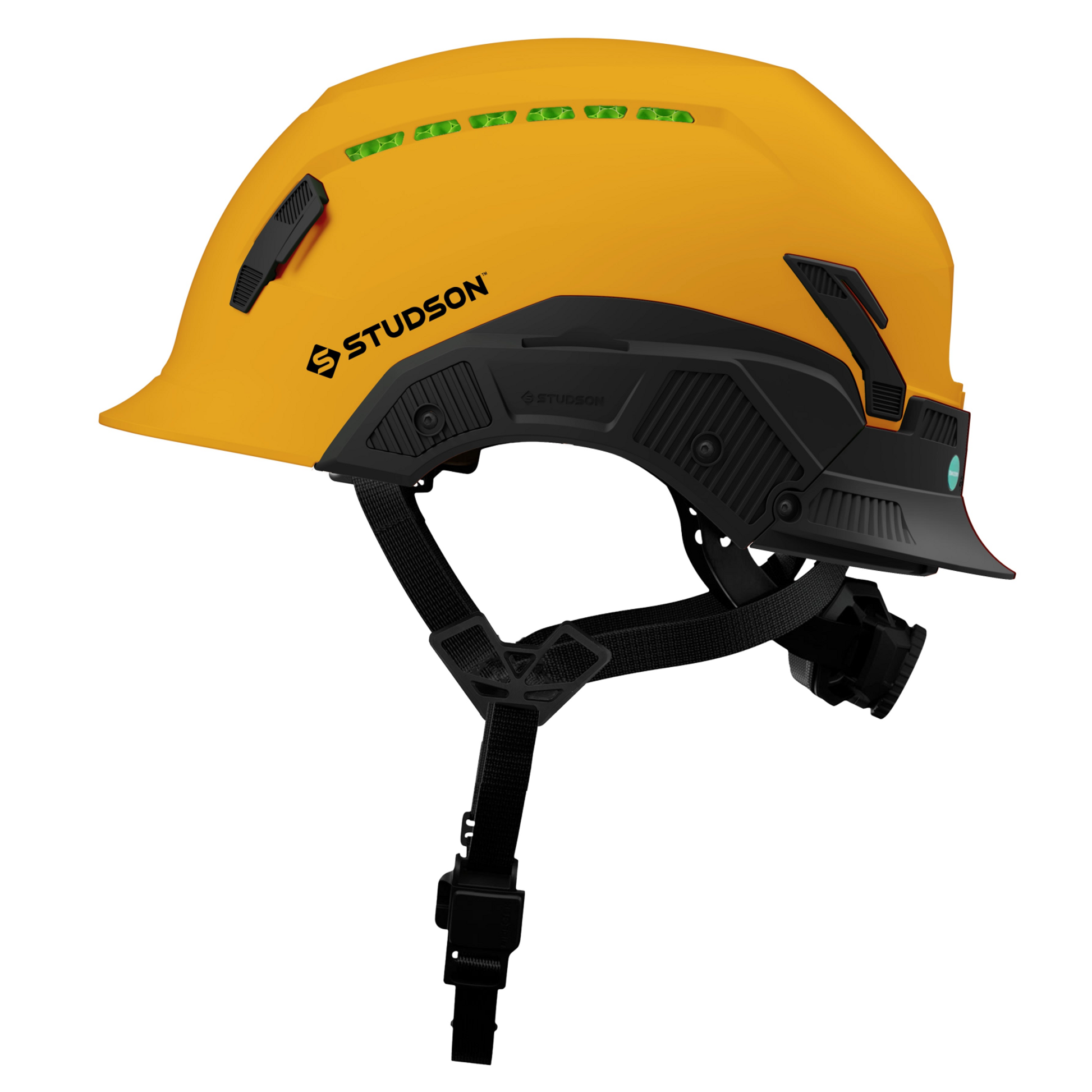 Studson SHK-1 Vented Class C Type II -  Gold Safety Helmet