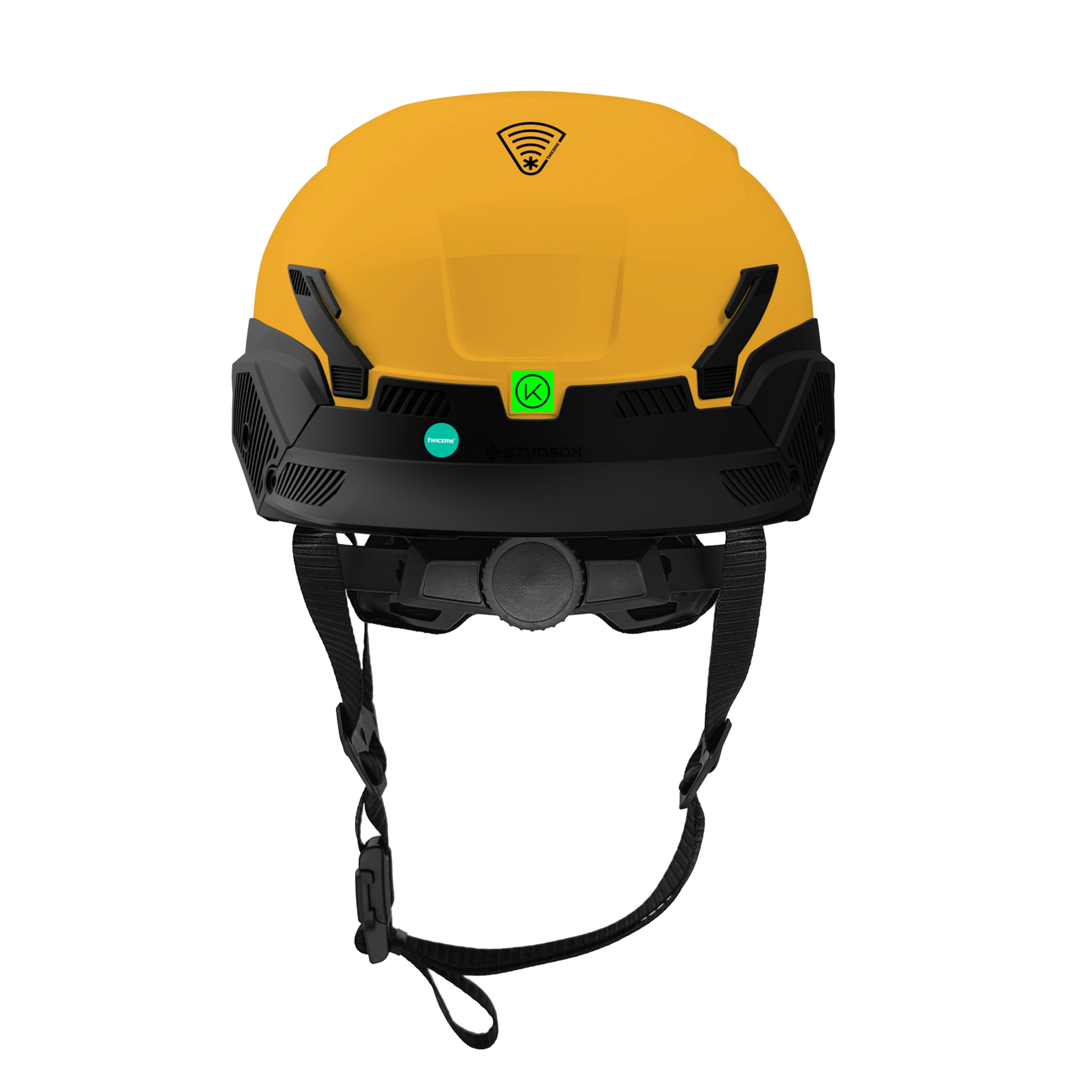Studson SHK-1 Vented Class C Type II -  Gold Safety Helmet