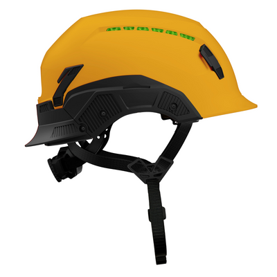 Studson SHK-1 Vented Class C Type II -  Gold Safety Helmet