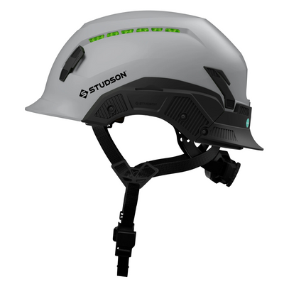Studson SHK-1 Vented Class C Type II - Grey Safety Helmet