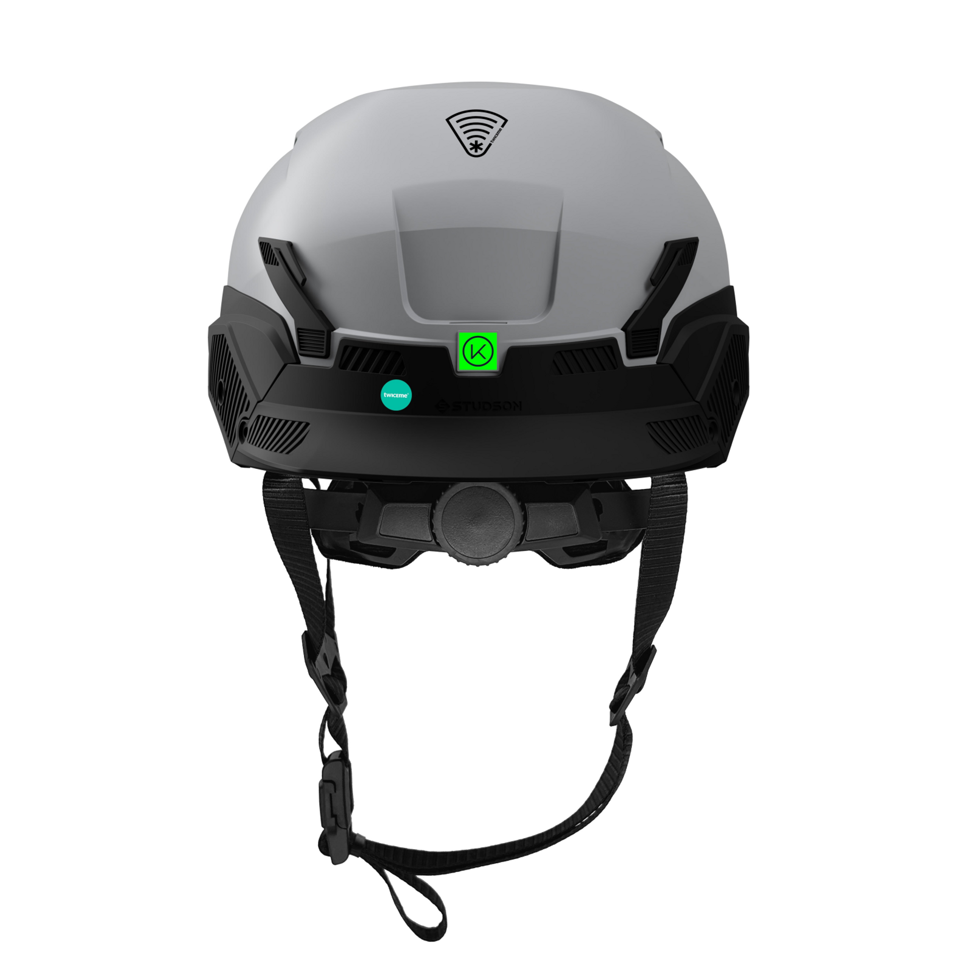 Studson SHK-1 Vented Class C Type II - Grey Safety Helmet