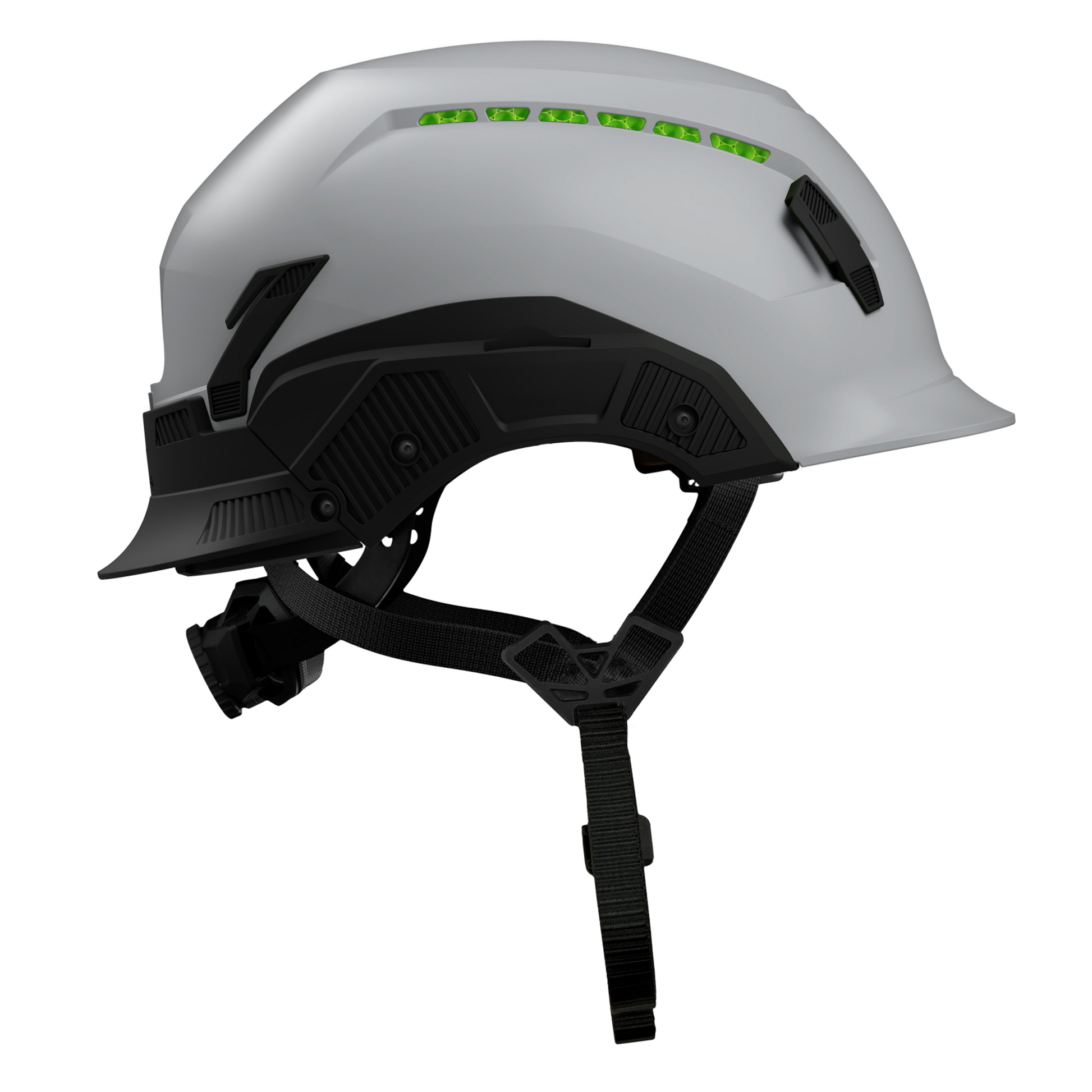 Studson SHK-1 Vented Class C Type II - Grey Safety Helmet