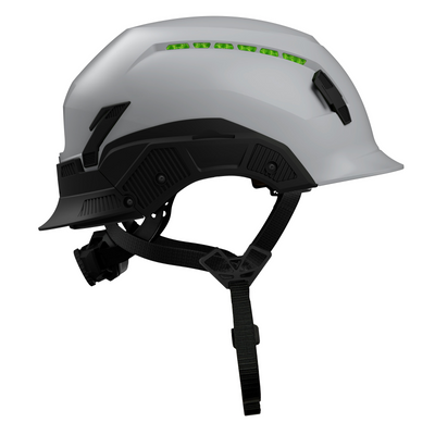 Studson SHK-1 Vented Class C Type II - Grey Safety Helmet