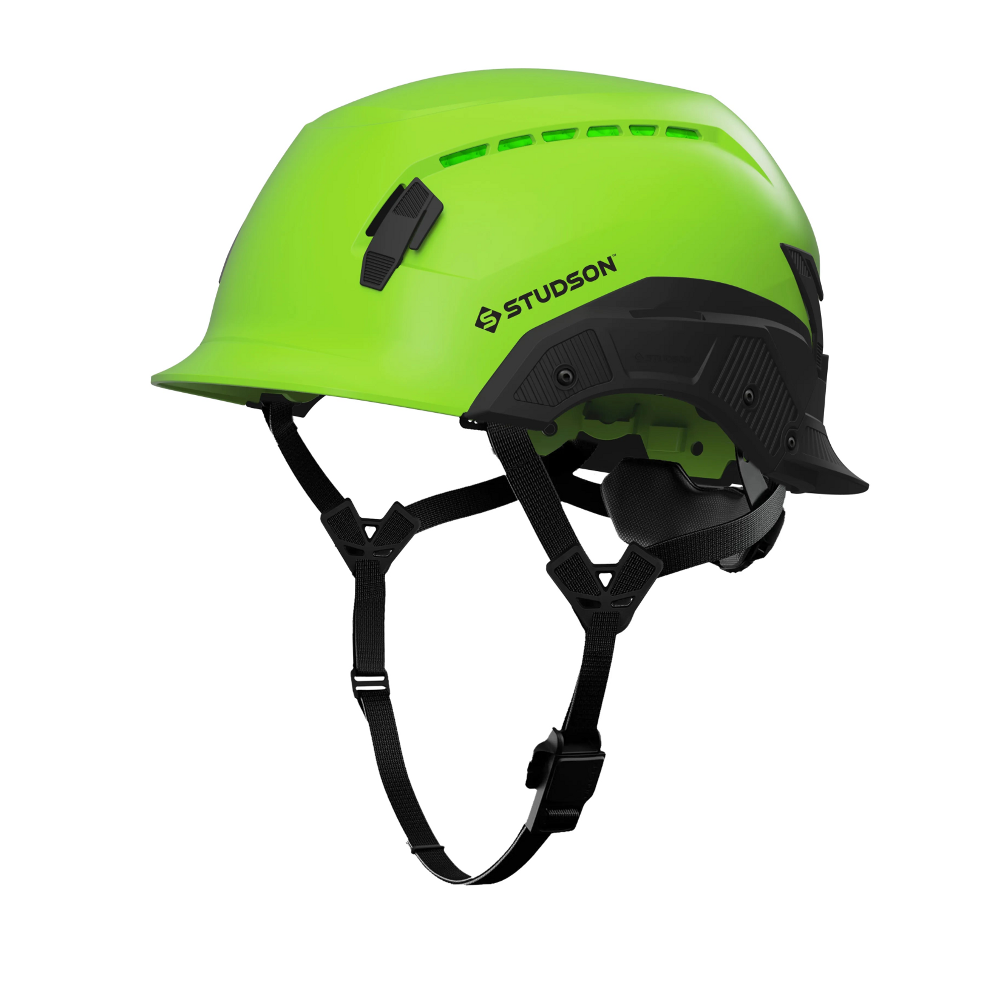 Studson SHK-1 Vented Class C Type II - Green Safety Helmet