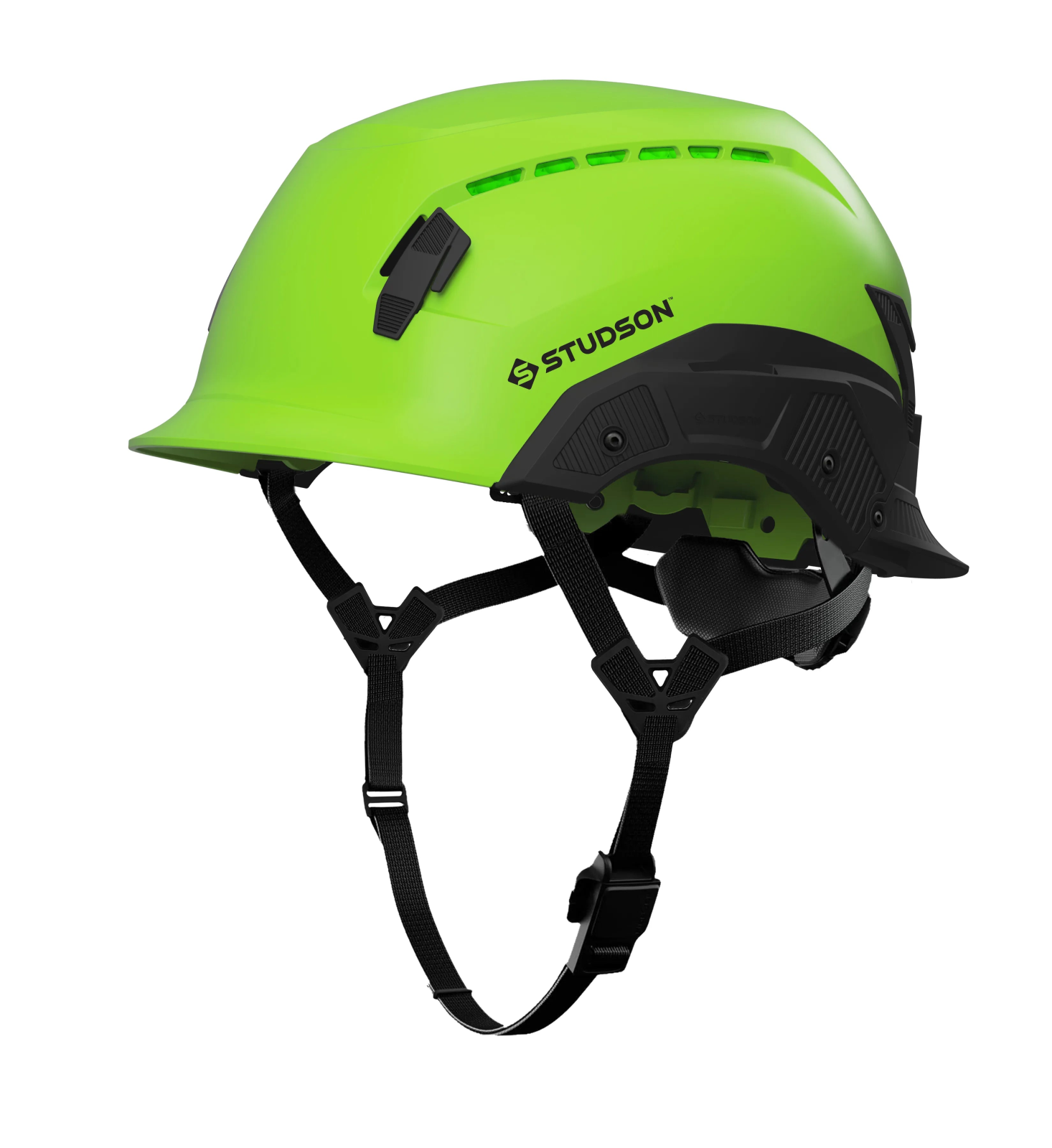 Studson SHK-1 Vented Class C Type II - Green Safety Helmet