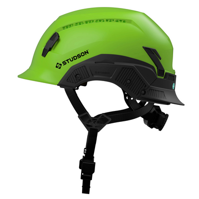 Studson SHK-1 Vented Class C Type II - Green Safety Helmet