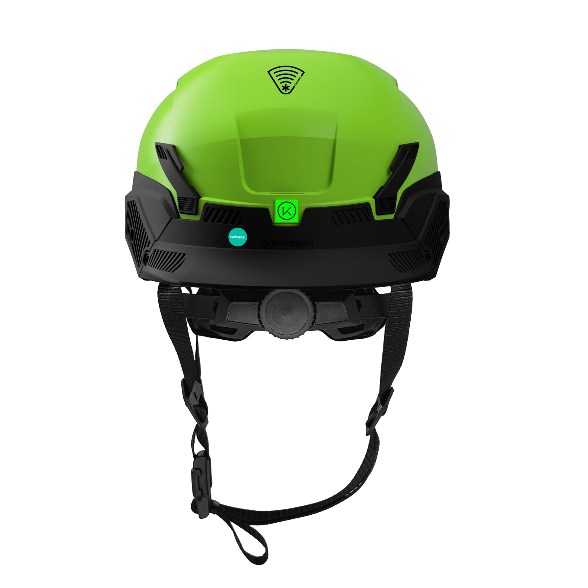 Studson SHK-1 Vented Class C Type II - Green Safety Helmet