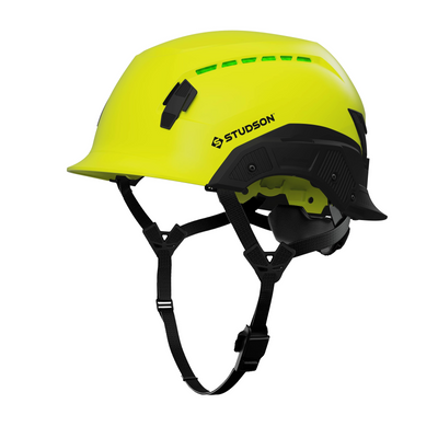 Studson SHK-1 Vented Class C Type II - Hi-Vis Yellow Safety Helmet