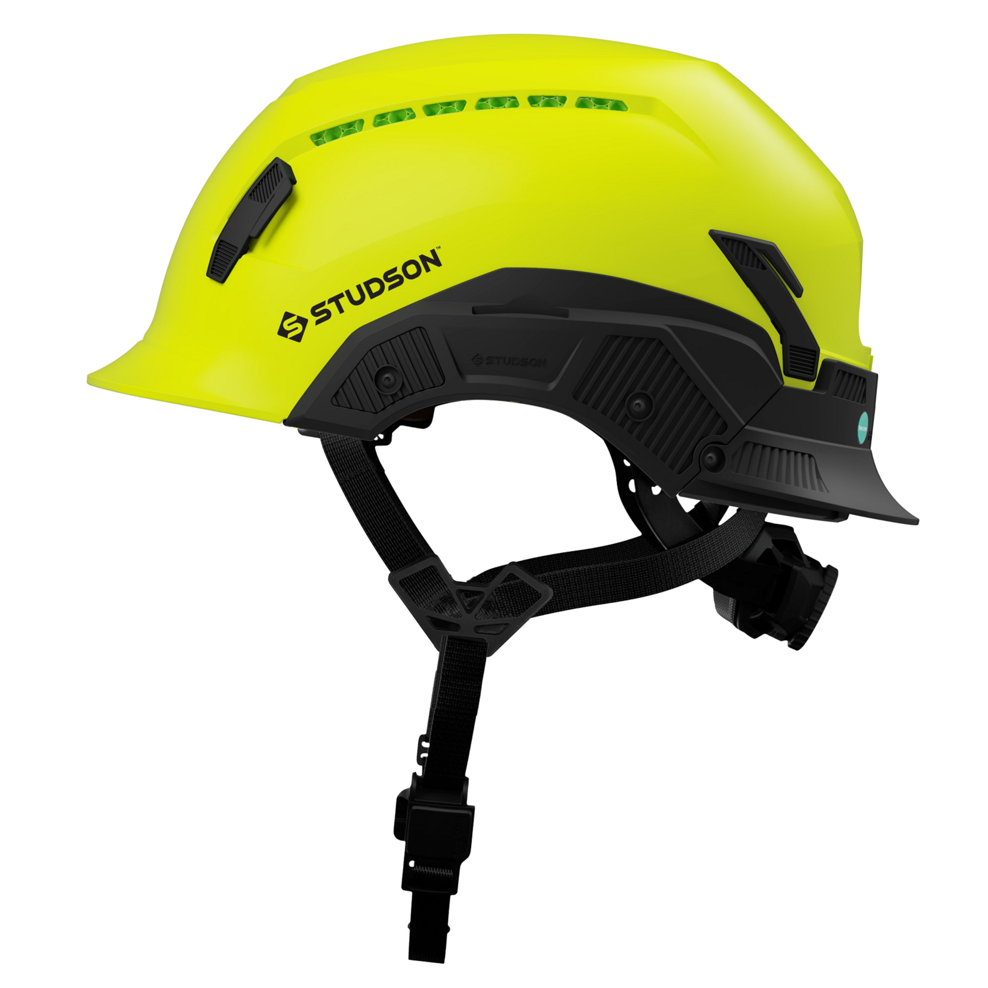 Studson SHK-1 Vented Class C Type II - Hi-Vis Yellow Safety Helmet