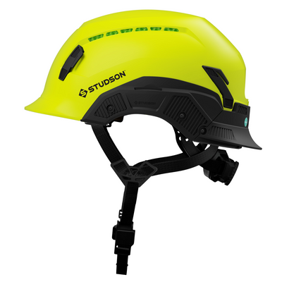 Studson SHK-1 Vented Class C Type II - Hi-Vis Yellow Safety Helmet