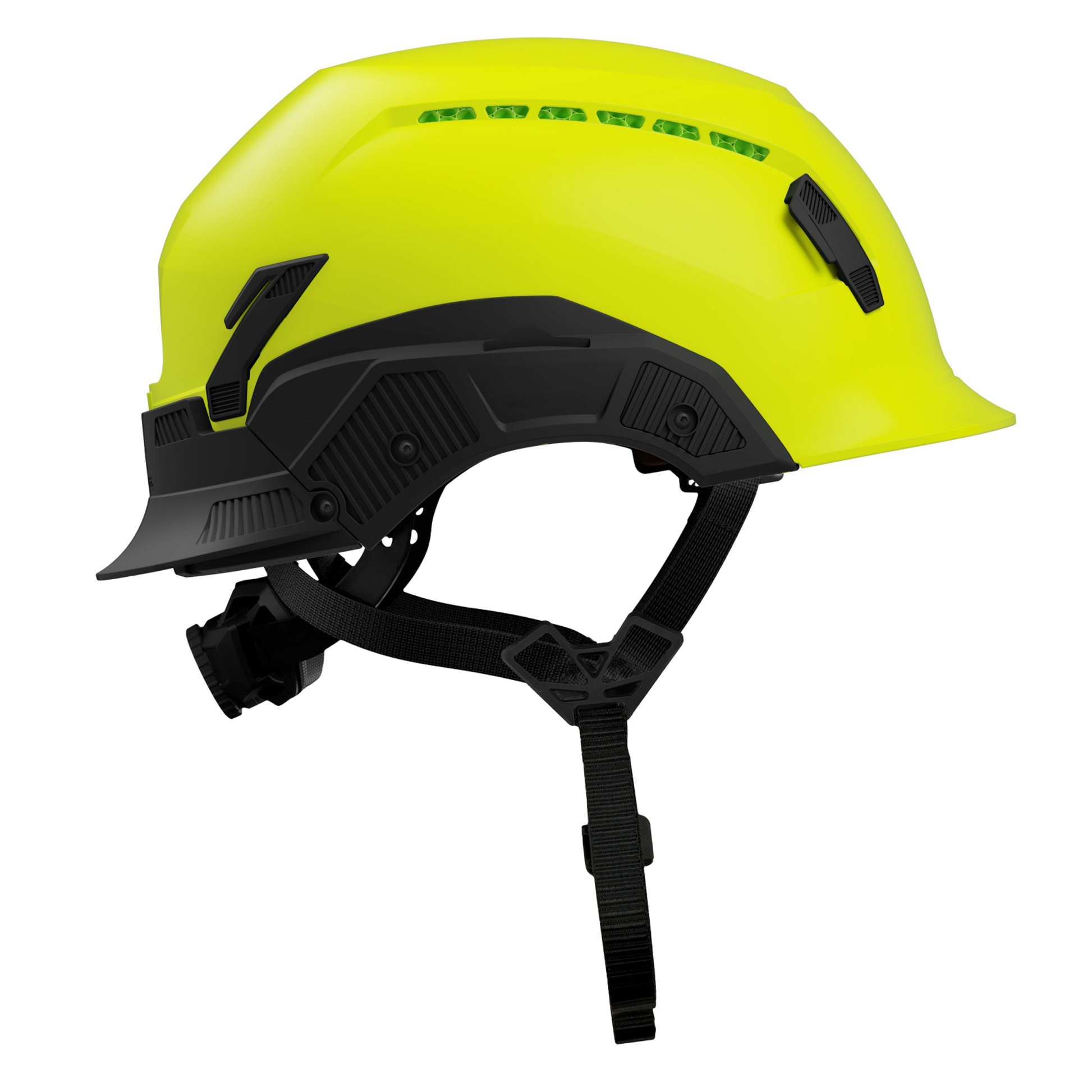 Studson SHK-1 Vented Class C Type II - Hi-Vis Yellow Safety Helmet