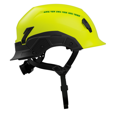 Studson SHK-1 Vented Class C Type II - Hi-Vis Yellow Safety Helmet