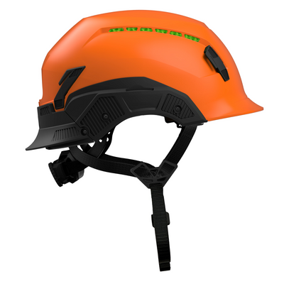 Studson SHK-1 Vented Class C Type II - Orange Safety Helmet