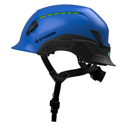 Studson SHK-1 Vented Class C Type II -  Royal Blue Safety Helmet