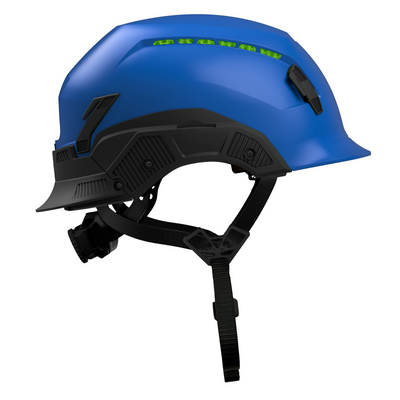 Studson SHK-1 Vented Class C Type II -  Royal Blue Safety Helmet
